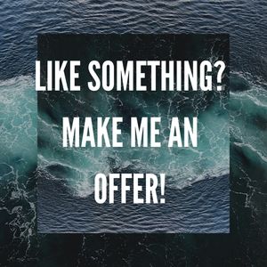 I accept reasonable offers!